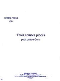 Désiré Paque: Courtes pièces (3) Op.131