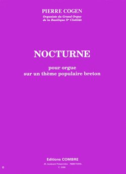 Pierre Cogen: Nocturne (sur un thème populaire breton)