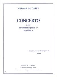 Alexandre Rudajev: Concerto pour saxophone soprano Op.125