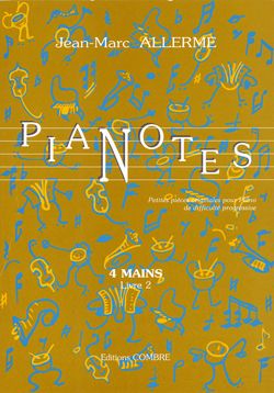 Jean-Marc Allerme: Pianotes 4 mains - livre 2