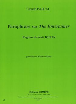 Claude Pascal: Paraphrase sur the Entertainer de S. Joplin