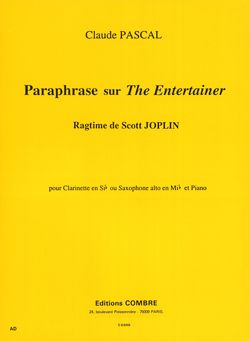 Claude Pascal: Paraphrase sur the Entertainer de S. Joplin