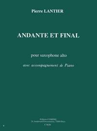 Pierre Lantier: Andante et final