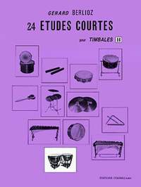 Gérard Berlioz: Etudes courtes (24) Vol.H