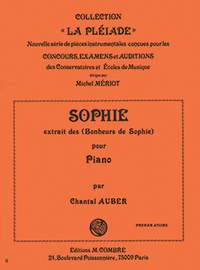 Chantal Auber: Sophie extr. des Bonheurs de Sophie