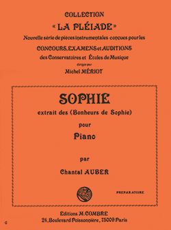 Chantal Auber: Sophie extr. des Bonheurs de Sophie