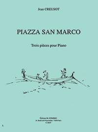 Jean Creusot: Piazza San Marco (3 pièces)