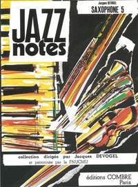 Jacques Devogel: Jazz Notes Saxophone 5 : Barbara - Judy