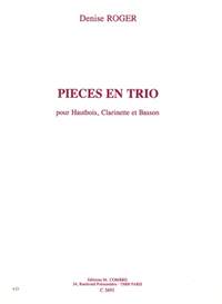 Denise Roger: Pièces en trio