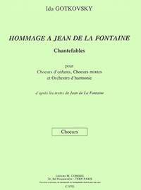 Ida Gotkovsky: Hommage à Jean de la Fontaine