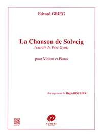 Edvard Grieg_Régis Boulier: Chanson de Solveig extr. de Peer Gynt