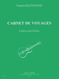 Francis Kleynjans: Carnet de voyages (6 pièces)