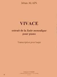 Jehan Alain: Vivace extr. de Suite monodique