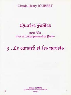 Claude-Henry Joubert: Fables (4) n°3 Le Canard et les navets