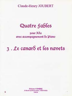 Claude-Henry Joubert: Fables (4) n°3 Le Canard et les navets