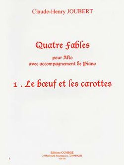 Claude-Henry Joubert: Fables (4) n°1 Le Boeuf et les carottes