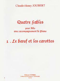 Claude-Henry Joubert: Fables (4) n°1 Le Boeuf et les carottes