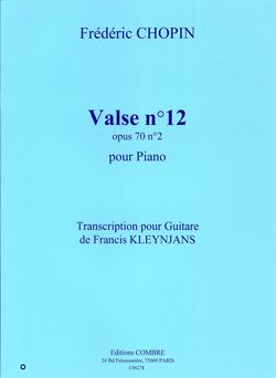 Frédéric Chopin: Valse n°12 Op.70 n°2