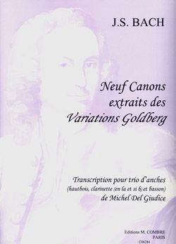 Johann Sebastian Bach: Canons (9) extr. Variations Goldberg