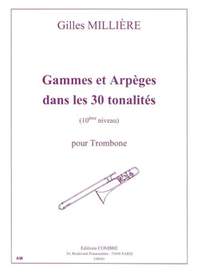 Gilles Millière: Gammes et arpèges dans les 30 tonalités