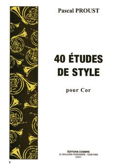 Pascal Proust: 40 Etudes de style