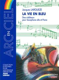 Jacques Largueze: La Vie en bleu (2 tableaux)