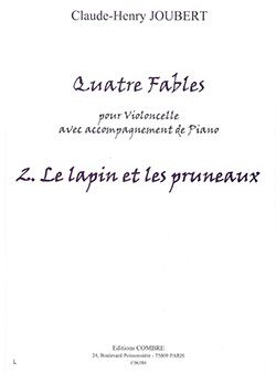 Claude-Henry Joubert: Fables (4) n°2 Le Lapin et les pruneaux