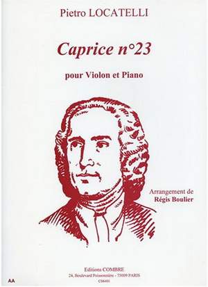 Pietro Locatelli_Régis Boulier: Caprice n°23