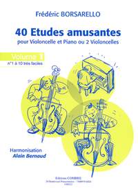 Frédéric Borsarello: Etudes amusantes (40) Vol.1 (1 à 10)
