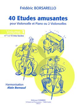 Frédéric Borsarello: Etudes amusantes (40) Vol.1 (1 à 10)