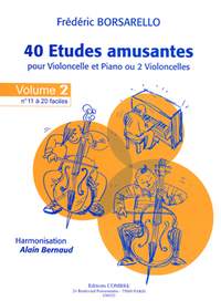 Frédéric Borsarello: Etudes amusantes (40) Vol.2 (11 à 20)