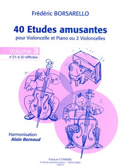 Frédéric Borsarello: Etudes amusantes (40) Vol.3 (21 à 30)