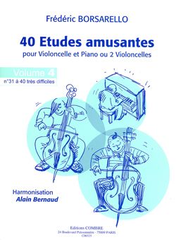 Frédéric Borsarello: Etudes amusantes (40) Vol.4 (31 à 40)