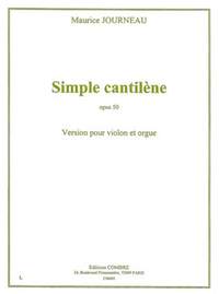 Maurice Journeau: Simple cantilène Op.50