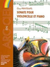 Guy Printemps: Sonate pour violoncelle et piano