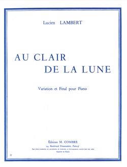 Lucien Lambert: Au clair de la lune