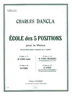 Charles Dancla: Ecole 5 positions Vol.1 Op.122 (20 études faciles)