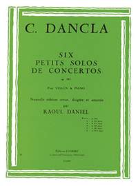 Charles Dancla: Petit solo de concerto Op.141 n°1 en sol maj.