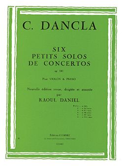 Charles Dancla: Petit solo de concerto Op.141 n°1 en sol maj.