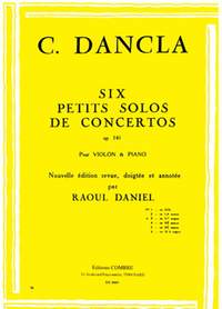Charles Dancla: Petit solo de concerto Op.141 n°3 en ut maj.