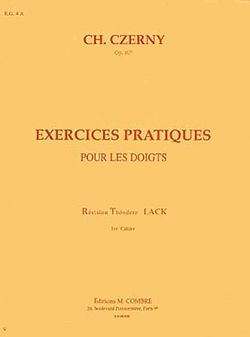 Carl Czerny: Exercices pratiques Op.802 Vol.1