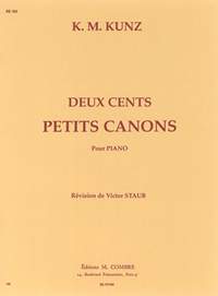 Konrad Max Kunz: Petits canons (200)