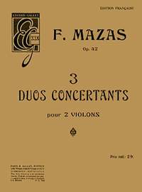 Jacques-Féréol Mazas: Duos concertants (3) Op.42