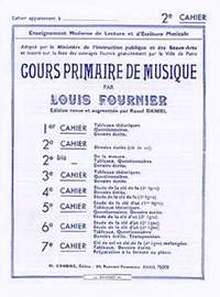 Louis Fournier: Cours primaire de musique cahier 2