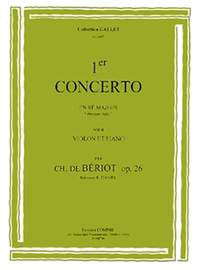 Charles Auguste de Bériot: Solo n°1 du concerto n°1 en ré maj.