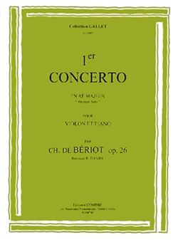 Charles Auguste de Bériot: Solo n°1 du concerto n°1 en ré maj.