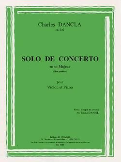 Charles Dancla: Solo de concerto en ut majeur Op.210