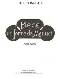Paul Bonneau: Pièce en forme de menuet