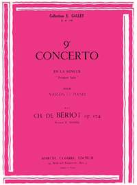 Charles Auguste de Bériot: Solo n°1 du concerto n°9 en la min.