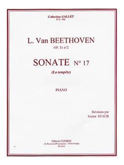 Ludwig van Beethoven: Sonate n°17 Op.31 n°2 La Tempête